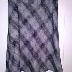Grey and black skirt